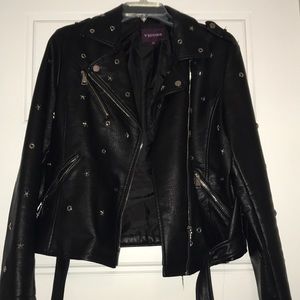 Leather jacket